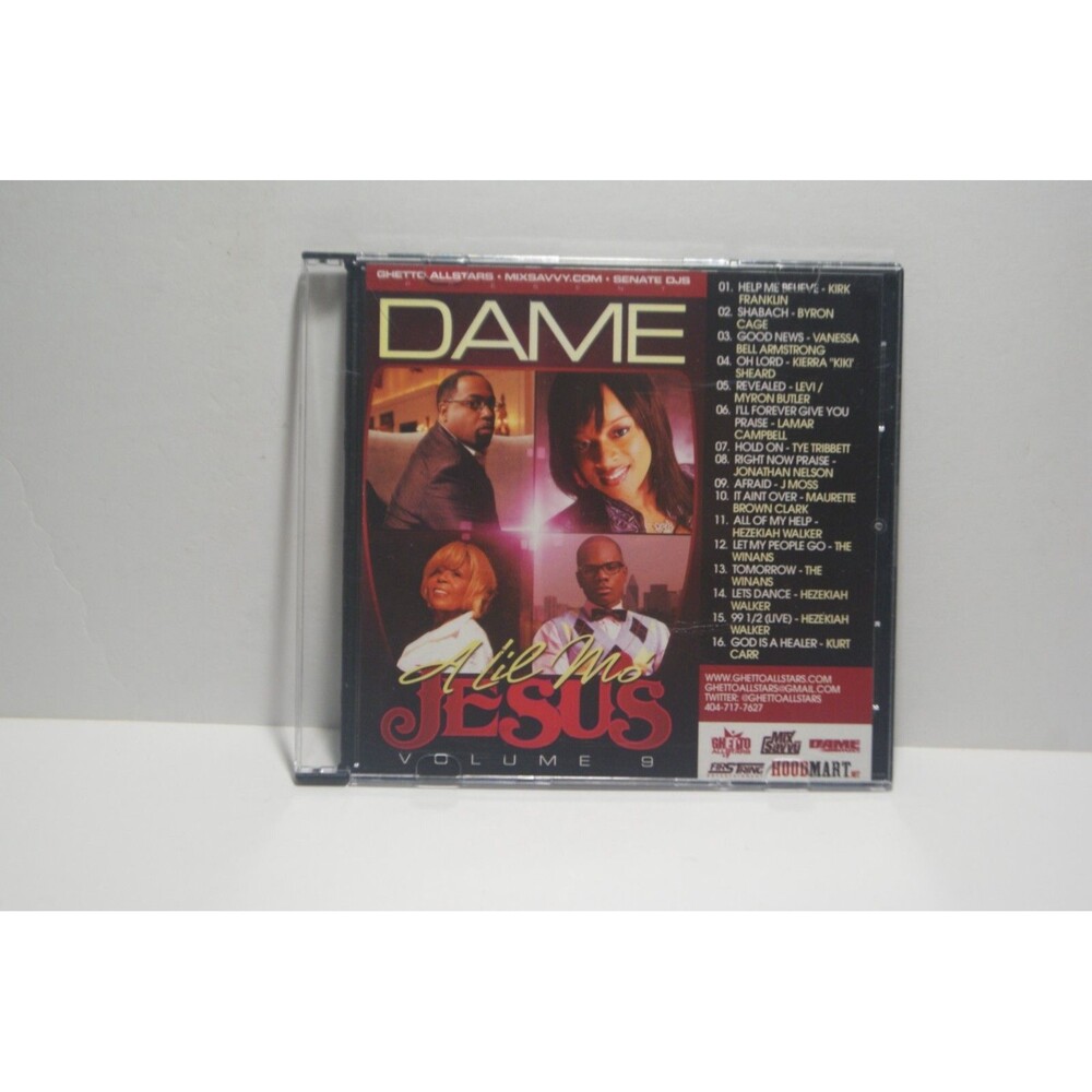Dame A Lil More Jesus Cd Various Artist Christian HTF Vol 9